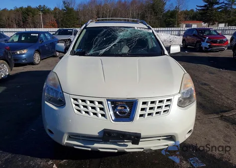 2010 Nissan Rogue S из США, поврежденный, VIN JN8AS5MV7AW601748